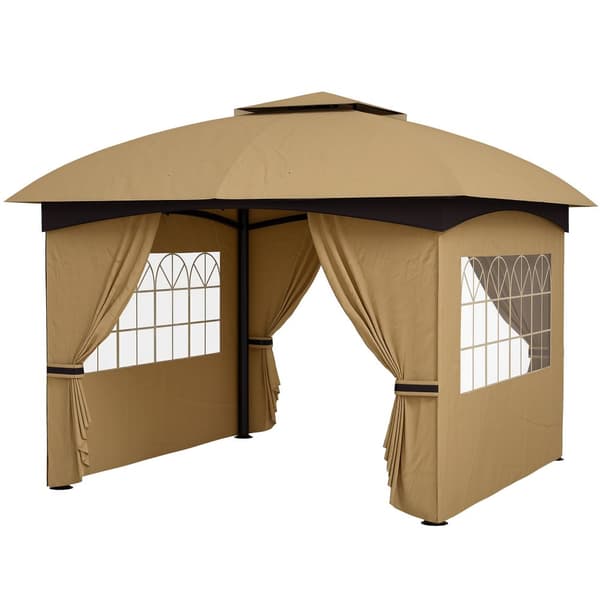 Pavillon, 3.4x3.4 m, Beige