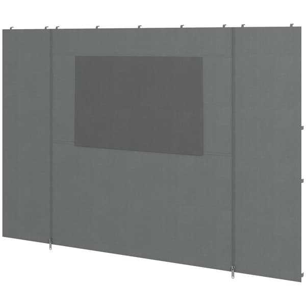 Pavillon Sidestykker, 300x200 cm, Mørkegrå