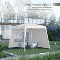 Pikkukuva 4 / 9: Pop-up paviljonki, 240x240 cm, valkoinen