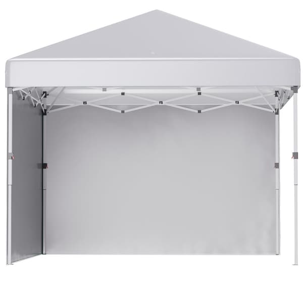 Sandpose til Havepavillon, 297x297x288 cm, Hvid