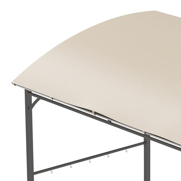 Grillpaviljong, 215x150x220 cm, Beige