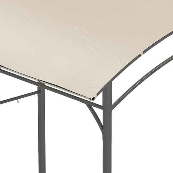 Grillpaviljong, 215x150x220 cm, Beige