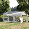 Miniatyrbild 2 av 9: Stort Festtält, 6x3x2.8 m, Vit