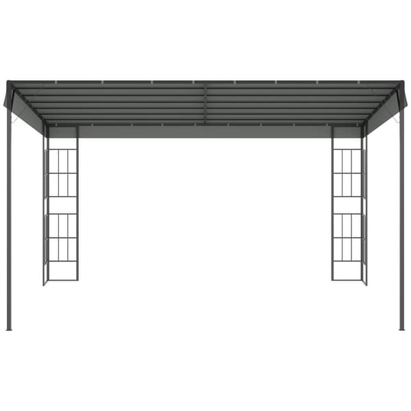 Pergola Trädgårdspaviljong, 4x3 m, Grå