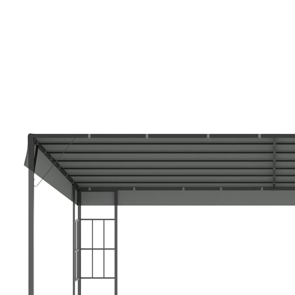 Pergola Trädgårdspaviljong, 4x3 m, Grå