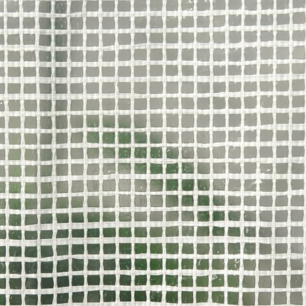 Drivhus, 200x100x215 cm, Hvid