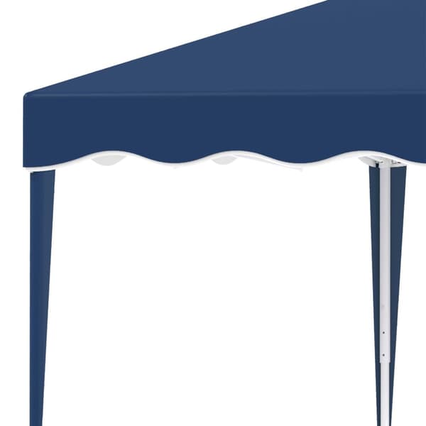 Foldbart Pavillon, 3x3m, 295x295x257 cm, Blå