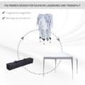 Miniatyrbillede 5 af 9: Pavillon, 2.95x2.95x2.55 m, Hvid