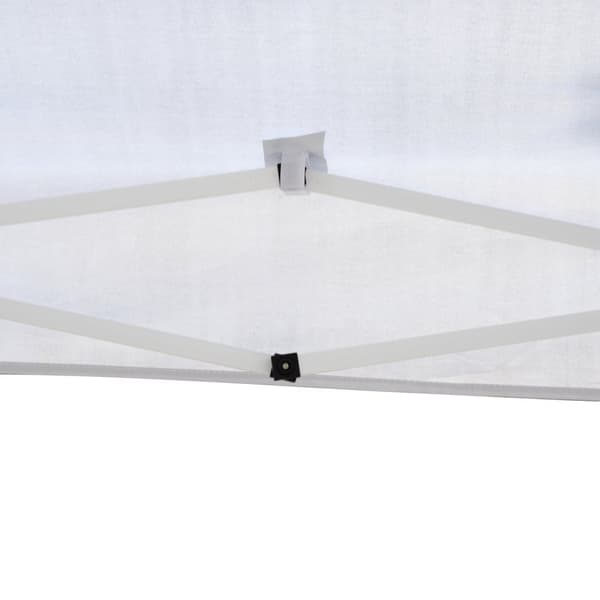 Pavillon, 2.95x2.95x2.55 m, Hvid
