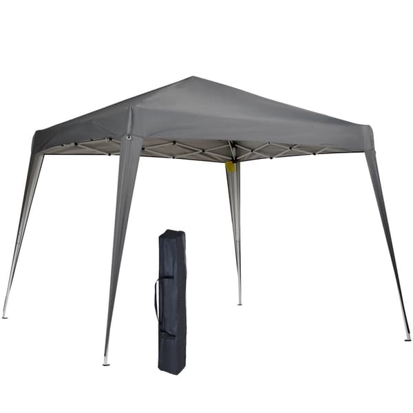 Taitettava paviljonki, 240x240 cm, Harmaa