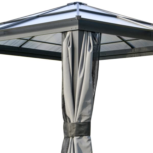 Havepavillon, Luxus, 300x360x265 cm, Brun