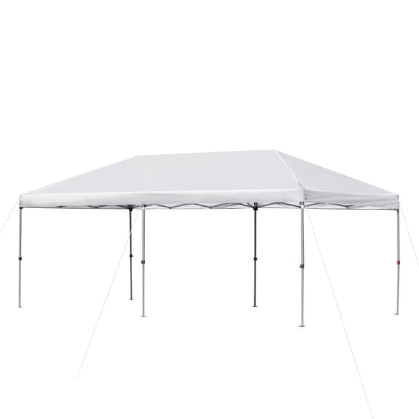 Pop-Up Pavillon, 84C-223WT, 5.9x2.95x2.5m, Creme Hvid