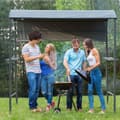 Miniatyrbild 2 av 9: BBQ Paviljong, BBQ-Paviljong, 218x138x216 cm, Svart