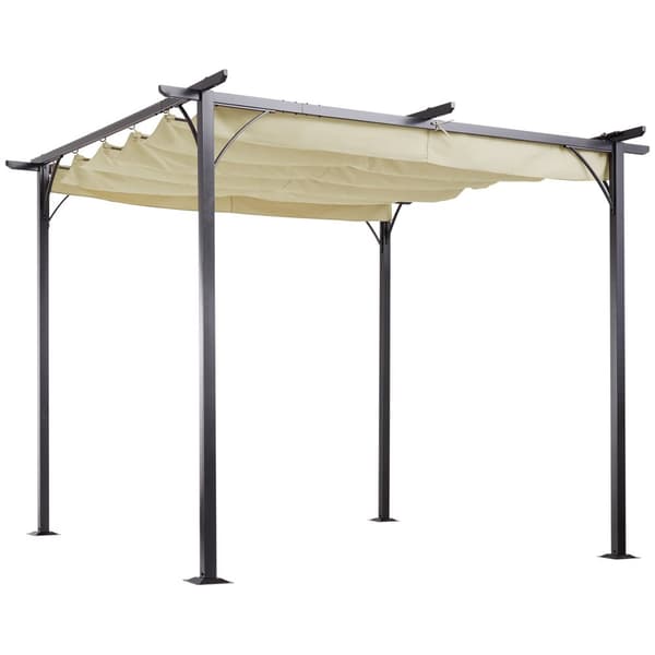 Pergola-paviljonki, 300x300 cm, Beige