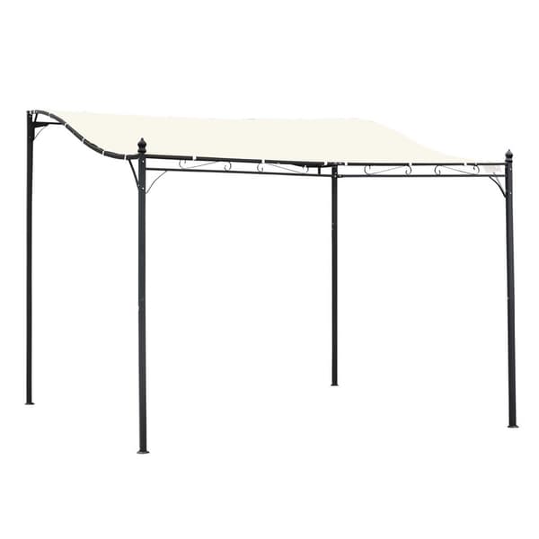 Pergola Trädgårdspaviljong, 297x297 cm, Kräm