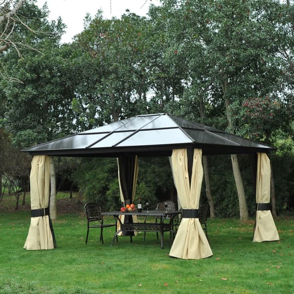 Luksus Pavillon, 430x360x280 cm, Brun