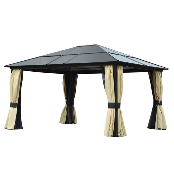 Luksus Pavillon, 430x360x280 cm, Brun