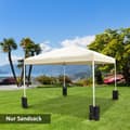 Miniatyrbillede 2 af 9: Pavillon Stand, 4er-Set, Φ14 x H42 cm, Sort