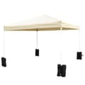 Miniatyrbillede 1 af 9: Pavillon Stand, 4er-Set, Φ14 x H42 cm, Sort