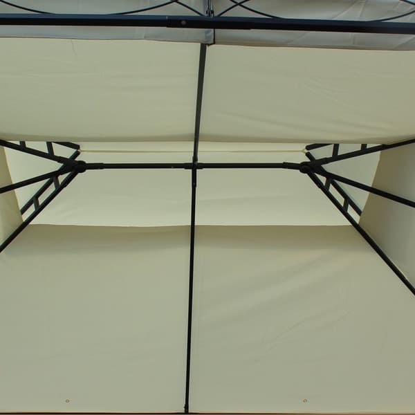 Lyxigt Paviljong, 3x4 m, Kräm