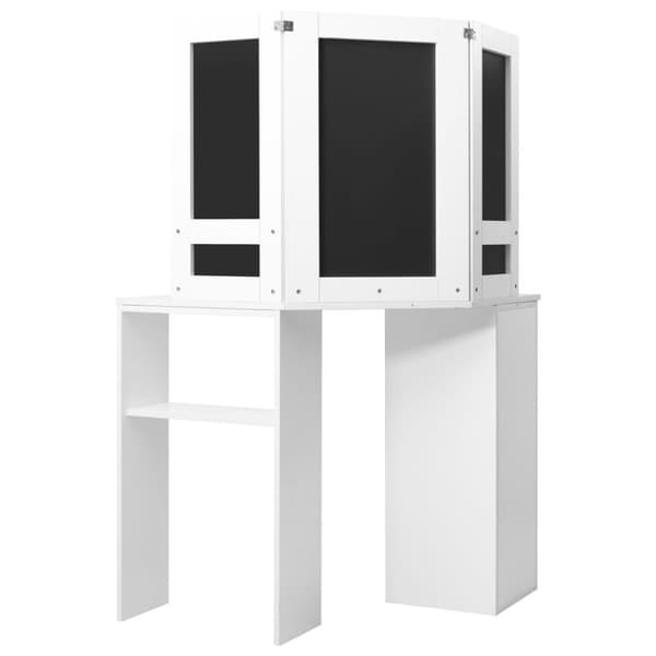 vidaXL toiletbord hjørnebord