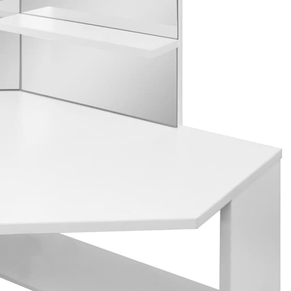 vidaXL toiletbord hjørnebord