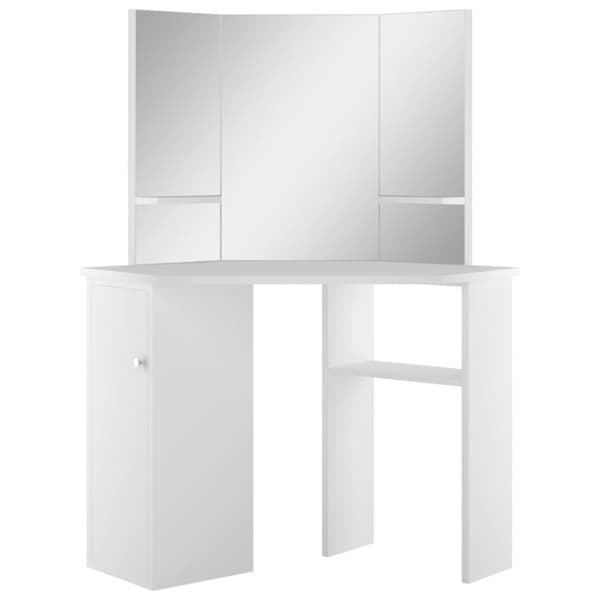 vidaXL toiletbord hjørnebord