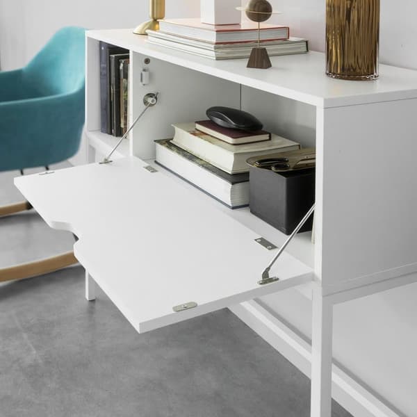 SoBuy Konsolbord / kommode, hvid, FSB21-W