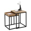 Pikkukuva 4 / 6: Satsbord - Soffbord set om 2 st - Ljus brun-svart