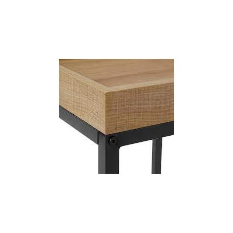 Satsbord - Soffbord set om 2 st - Ljus brun-svart