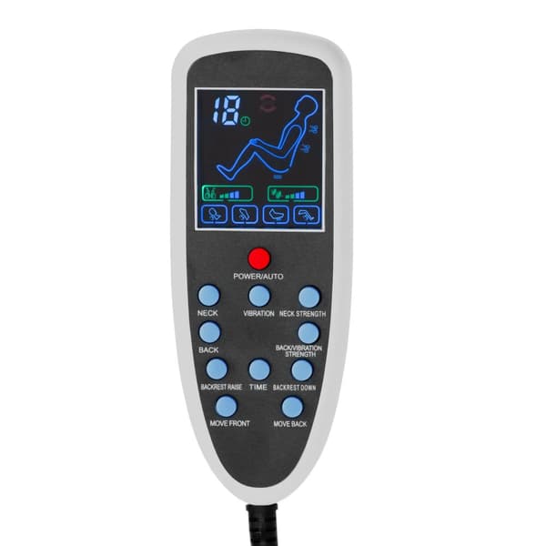 physa - Elektrisk fotvårdsstol - Med upplyst fotbad och massagefunktioner - 105 W - 150 kg - Svart