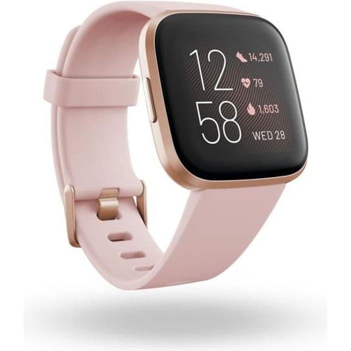 FITBIT VERSA 2 klocka Copper Pink / Petal Pink