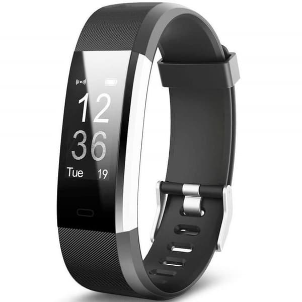 Connected Watch Smartwatch Stegräknare Ansluten armband Vattentätt IP67 för kvinnor Män Barn Smart Watch Cardio Fitness Tracker