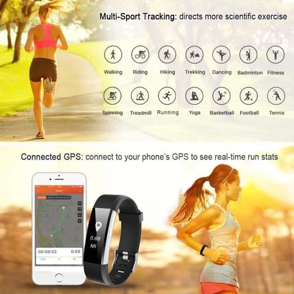 Connected Watch ID115 Smartwatch - Grön