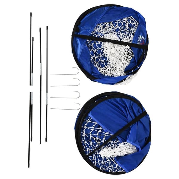 Rootz Football Goals Pop Up - Blå - Glasfiber, Stof, Plast - 48,42 cm x 31,49 cm x 31,49 cm