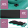 Pikkukuva 6 / 11: Rootz Step Board - musta, vihreä, violetti - PVC, Pp - 43,3 cm x 15,74 cm x 7,87 cm