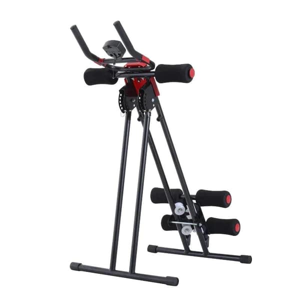 Rootz Magtränare - Tränare - Ryggtränare - Muskeltränare - Svart - 90 X 54 X 93 cm (LXBXH)