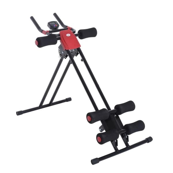 Rootz Magtränare - Tränare - Ryggtränare - Muskeltränare - Svart - 90 X 54 X 93 cm (LXBXH)