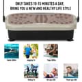 Miniatyrbild 7 av 9: Rootz Vibration Plate - Vibration Trainer - Vibration Device - Training Bands - 54L x 33W x 14Hcm