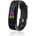 Miniatyrbild 1 av 4: Fitness Tracker Bluetooth Connected Armband - Svart - Hälsoövervakning - Android-kompatibilitet