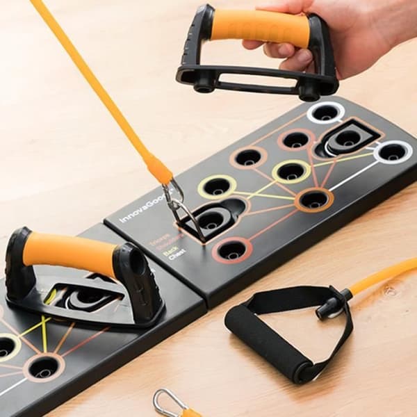SHOP-STORY - PULSHER: Push Up-bricka med motståndsremmar