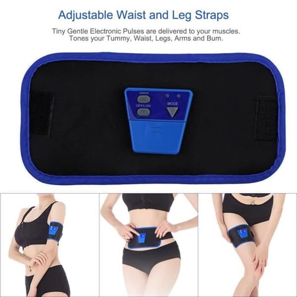 Bantning Massagebälte AB Gymnic Elektronisk Kroppsträningsbälte Hälsa Muskelvård Arm/Ben/Buk Midja Massager