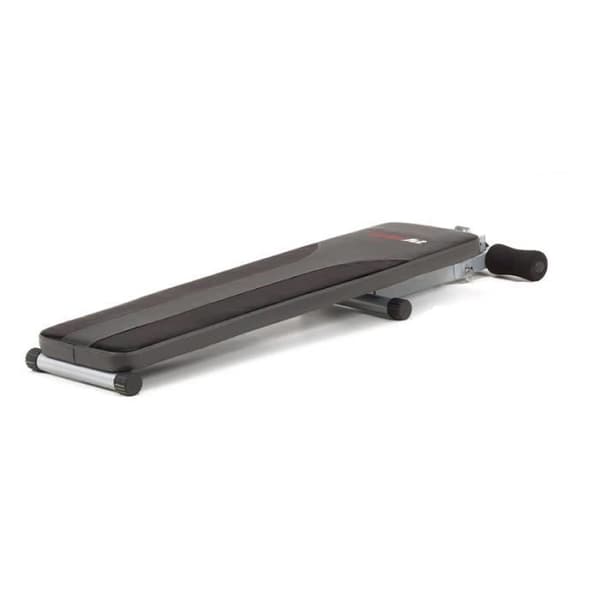 EVERFIT WBK-100 Abs Bench - Svart och grå - Fällbar - Foam rollers