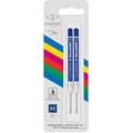 Miniatyrbild 1 av 2: 1 x 2 lådor för bolígrafo Parker Quinkflow Basic Azul