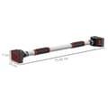 Pikkukuva 3 / 10: Rootz Pull Up Bar - Oven karmi Kuntosali - Leukatanko - Kattotanko - Säädettävä pituus - Liukumattomat kahvat - Tuet 200kg - 75-92L x 10W x 7K cm