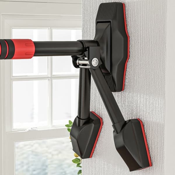 Rootz Justerbar Pull-Up Bar - Dørrammestang - Hjemmegymnastikudstyr - Waterpasindikator - 79-98 cm x 7,5 cm x 15 cm