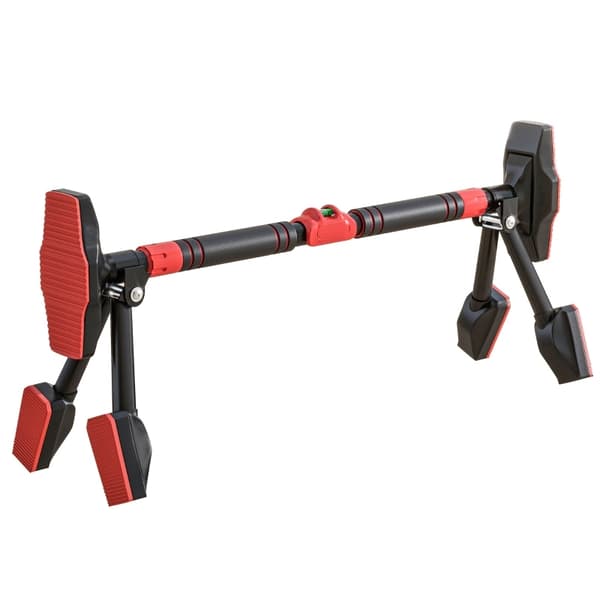 Rootz Justerbar Pull-Up Bar - Dørrammestang - Hjemmegymnastikudstyr - Waterpasindikator - 79-98 cm x 7,5 cm x 15 cm