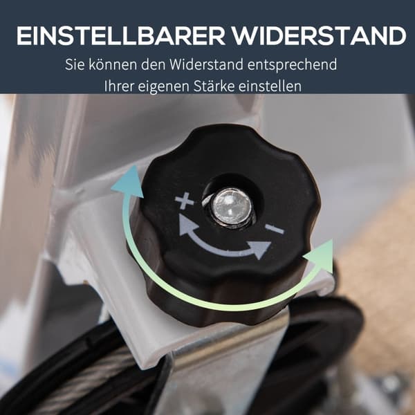 Rootz Stepper - Bentränare - Vader, lår - Underkroppsträning - Stålram - LCD-skärm - Halkfria pedaler - 55cm x 44cm x 108cm