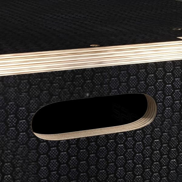 Rootz Wooden Plyometric Jump Box - Crossfit Jump Trainer - Box Jump Utrustning - Bokträ - 76cm x 61cm x 51cm