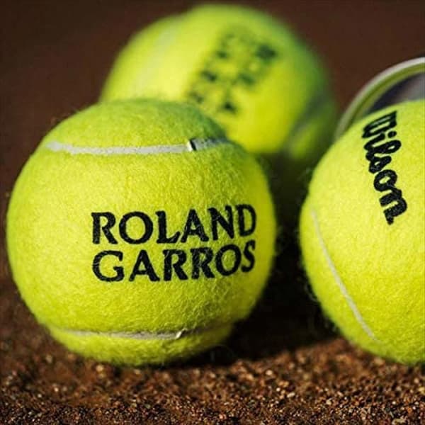 Pelotas de tenis x3 bolas Wilson Roland Garros oficial